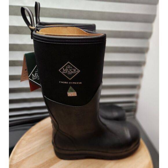 Muck Boot steel toe puncture resistant work boot mens 10 - Picture 4 of 10